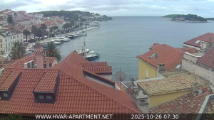 Hvar - Přístav Hvar - 26.10.2025 v 07:30 Hvar - Přístav Hvar - 26.10.2025 v 07:30