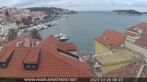 Hvar - Přístav Hvar - 26.10.2025 v 08:15 Hvar - Přístav Hvar - 26.10.2025 v 08:15