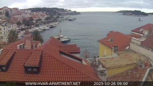 Hvar - Přístav Hvar - 26.10.2025 v 09:00 Hvar - Přístav Hvar - 26.10.2025 v 09:00