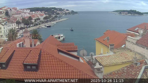 Hvar - Přístav Hvar - 26.10.2025 v 11:15 Hvar - Přístav Hvar - 26.10.2025 v 11:15