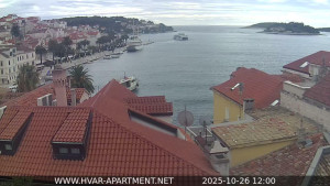 Hvar - Přístav Hvar - 26.10.2025 v 12:00 Hvar - Přístav Hvar - 26.10.2025 v 12:00