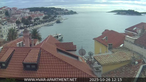 Hvar - Přístav Hvar - 26.10.2025 v 12:15 Hvar - Přístav Hvar - 26.10.2025 v 12:15