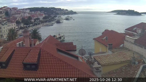 Hvar - Přístav Hvar - 26.10.2025 v 12:30 Hvar - Přístav Hvar - 26.10.2025 v 12:30