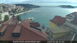 Hvar - Přístav Hvar - 26.10.2025 v 13:15 Hvar - Přístav Hvar - 26.10.2025 v 13:15