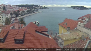 Hvar - Přístav Hvar - 26.10.2025 v 15:15 Hvar - Přístav Hvar - 26.10.2025 v 15:15