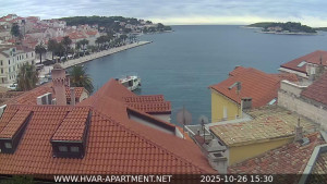 Hvar - Přístav Hvar - 26.10.2025 v 15:30 Hvar - Přístav Hvar - 26.10.2025 v 15:30