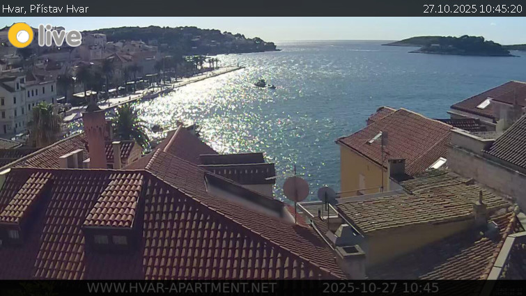 Hvar - Přístav Hvar - 27.10.2025 v 10:45 Hvar - Přístav Hvar - 27.10.2025 v 10:45