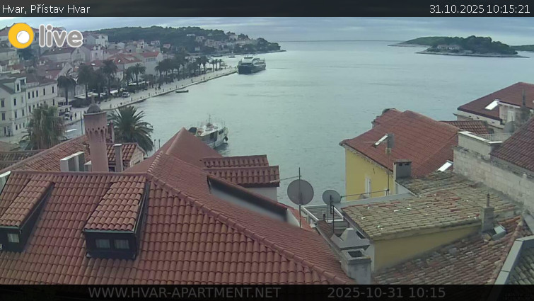 Hvar - Přístav Hvar - 31.10.2025 v 10:15 Hvar - Přístav Hvar - 31.10.2025 v 10:15