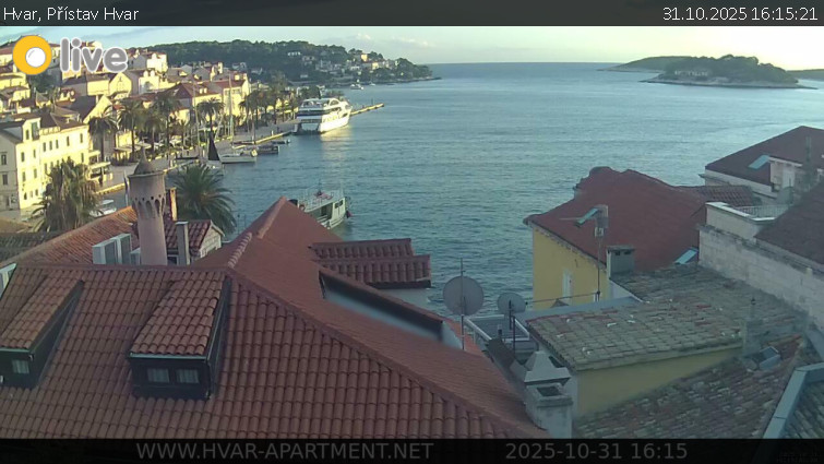 Hvar - Přístav Hvar - 31.10.2025 v 16:15 Hvar - Přístav Hvar - 31.10.2025 v 16:15
