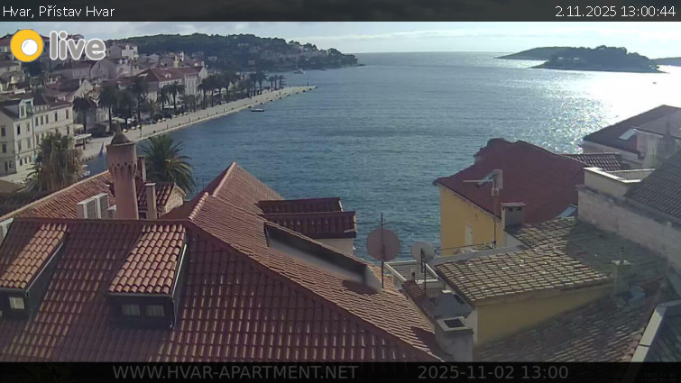 Hvar - Přístav Hvar - 2.11.2025 v 13:00 Hvar - Přístav Hvar - 2.11.2025 v 13:00