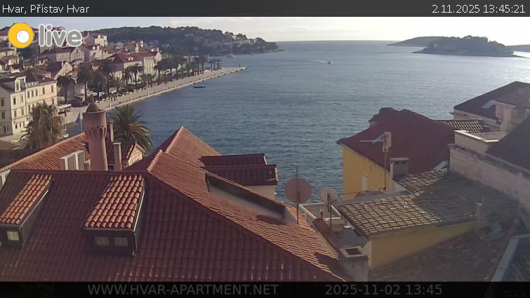 Hvar - Přístav Hvar - 2.11.2025 v 13:45 Hvar - Přístav Hvar - 2.11.2025 v 13:45