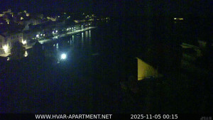 Hvar - Přístav Hvar - 5.11.2025 v 00:15 Hvar - Přístav Hvar - 5.11.2025 v 00:15