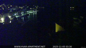 Hvar - Přístav Hvar - 5.11.2025 v 03:30 Hvar - Přístav Hvar - 5.11.2025 v 03:30