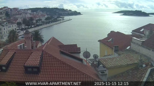 Hvar - Přístav Hvar - 15.11.2025 v 12:15 Hvar - Přístav Hvar - 15.11.2025 v 12:15