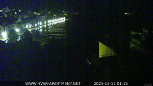 Hvar - Přístav Hvar - 17.12.2025 v 01:15 Hvar - Přístav Hvar - 17.12.2025 v 01:15