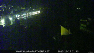 Hvar - Přístav Hvar - 17.12.2025 v 01:30 Hvar - Přístav Hvar - 17.12.2025 v 01:30