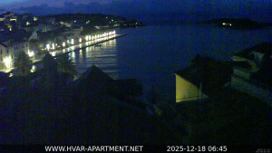Hvar - Přístav Hvar - 18.12.2025 v 06:45 Hvar - Přístav Hvar - 18.12.2025 v 06:45
