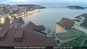 Hvar - Přístav Hvar - 18.12.2025 v 07:00 Hvar - Přístav Hvar - 18.12.2025 v 07:00