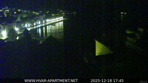 Hvar - Přístav Hvar - 18.12.2025 v 17:45 Hvar - Přístav Hvar - 18.12.2025 v 17:45