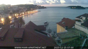 Hvar - Přístav Hvar - 25.12.2025 v 07:00 Hvar - Přístav Hvar - 25.12.2025 v 07:00