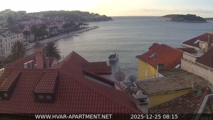 Hvar - Přístav Hvar - 25.12.2025 v 08:15 Hvar - Přístav Hvar - 25.12.2025 v 08:15