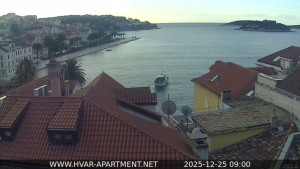 Hvar - Přístav Hvar - 25.12.2025 v 09:00 Hvar - Přístav Hvar - 25.12.2025 v 09:00