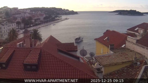 Hvar - Přístav Hvar - 25.12.2025 v 09:15 Hvar - Přístav Hvar - 25.12.2025 v 09:15
