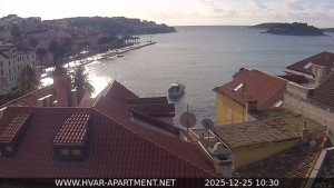 Hvar - Přístav Hvar - 25.12.2025 v 10:30 Hvar - Přístav Hvar - 25.12.2025 v 10:30