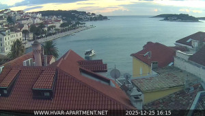 Hvar - Přístav Hvar - 25.12.2025 v 16:15 Hvar - Přístav Hvar - 25.12.2025 v 16:15