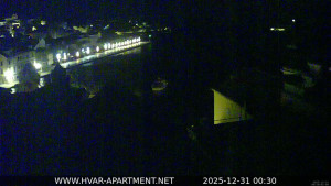 Hvar - Přístav Hvar - 31.12.2025 v 00:30 Hvar - Přístav Hvar - 31.12.2025 v 00:30