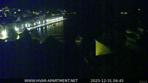 Hvar - Přístav Hvar - 31.12.2025 v 04:45 Hvar - Přístav Hvar - 31.12.2025 v 04:45