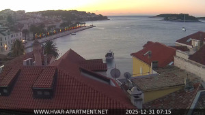 Hvar - Přístav Hvar - 31.12.2025 v 07:15 Hvar - Přístav Hvar - 31.12.2025 v 07:15