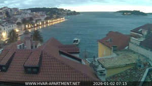 Hvar - Přístav Hvar - 2.1.2026 v 07:15 Hvar - Přístav Hvar - 2.1.2026 v 07:15
