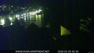 Hvar - Přístav Hvar - 5.1.2026 v 00:30 Hvar - Přístav Hvar - 5.1.2026 v 00:30