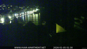 Hvar - Přístav Hvar - 5.1.2026 v 01:30 Hvar - Přístav Hvar - 5.1.2026 v 01:30