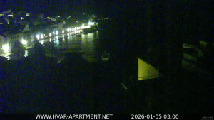 Hvar - Přístav Hvar - 5.1.2026 v 03:00 Hvar - Přístav Hvar - 5.1.2026 v 03:00