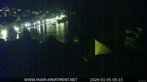 Hvar - Přístav Hvar - 5.1.2026 v 05:15 Hvar - Přístav Hvar - 5.1.2026 v 05:15