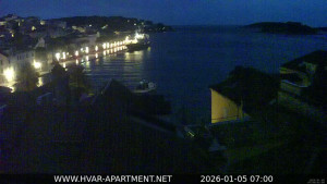 Hvar - Přístav Hvar - 5.1.2026 v 07:00 Hvar - Přístav Hvar - 5.1.2026 v 07:00