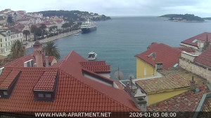 Hvar - Přístav Hvar - 5.1.2026 v 08:00 Hvar - Přístav Hvar - 5.1.2026 v 08:00