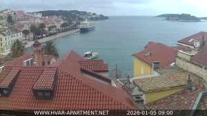 Hvar - Přístav Hvar - 5.1.2026 v 09:00 Hvar - Přístav Hvar - 5.1.2026 v 09:00