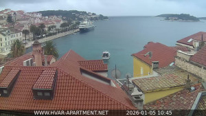 Hvar - Přístav Hvar - 5.1.2026 v 10:45 Hvar - Přístav Hvar - 5.1.2026 v 10:45