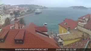 Hvar - Přístav Hvar - 5.1.2026 v 11:30 Hvar - Přístav Hvar - 5.1.2026 v 11:30