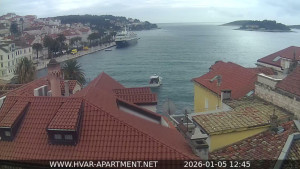 Hvar - Přístav Hvar - 5.1.2026 v 12:45 Hvar - Přístav Hvar - 5.1.2026 v 12:45