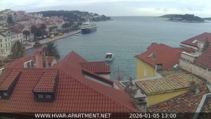 Hvar - Přístav Hvar - 5.1.2026 v 13:00 Hvar - Přístav Hvar - 5.1.2026 v 13:00