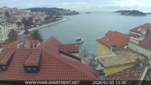 Hvar - Přístav Hvar - 5.1.2026 v 13:30 Hvar - Přístav Hvar - 5.1.2026 v 13:30