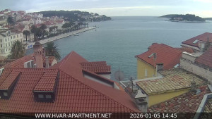 Hvar - Přístav Hvar - 5.1.2026 v 14:45 Hvar - Přístav Hvar - 5.1.2026 v 14:45