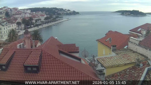 Hvar - Přístav Hvar - 5.1.2026 v 15:45 Hvar - Přístav Hvar - 5.1.2026 v 15:45