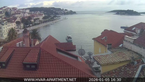 Hvar - Přístav Hvar - 5.1.2026 v 16:30 Hvar - Přístav Hvar - 5.1.2026 v 16:30