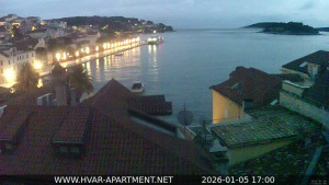 Hvar - Přístav Hvar - 5.1.2026 v 17:00 Hvar - Přístav Hvar - 5.1.2026 v 17:00