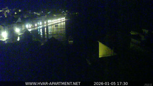 Hvar - Přístav Hvar - 5.1.2026 v 17:30 Hvar - Přístav Hvar - 5.1.2026 v 17:30